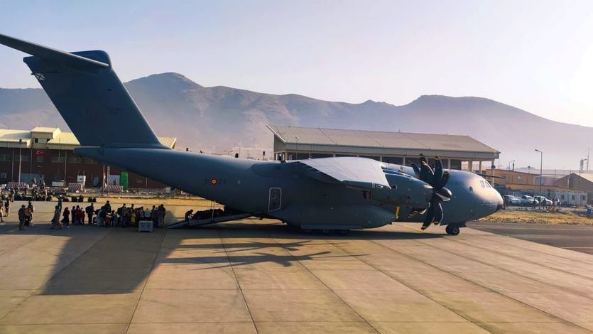 Avión del ministerio de Defensa español