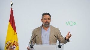 Abascal apoya a Milei tras los ataques a Sánchez y su esposa: "La dignidad de España no ha sido dañada"
