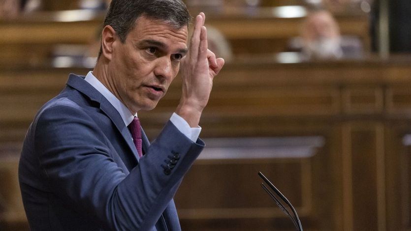 Pedro Sánchez, en el Congreso
