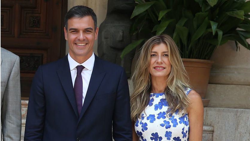 Pedro Sánchez y su mujer, Begoña Gómez