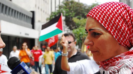 Acto de Hamas en Palestina