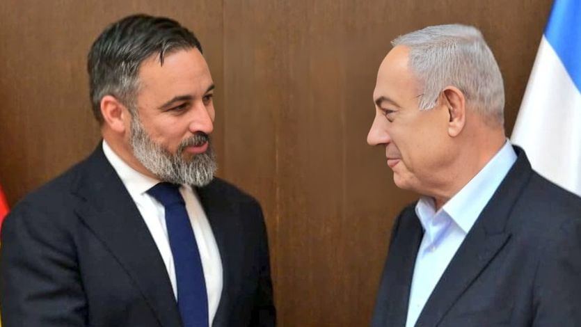 Abascal, con Netanyahu