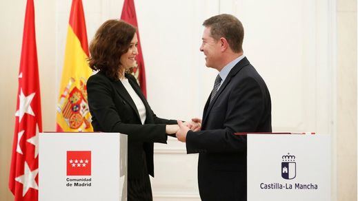 Los presidentes autonómicos Isabel Díaz Ayuso y Emiliano García-Page
