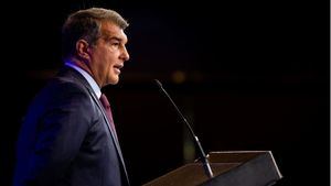 Joan Laporta, presidente del Barça