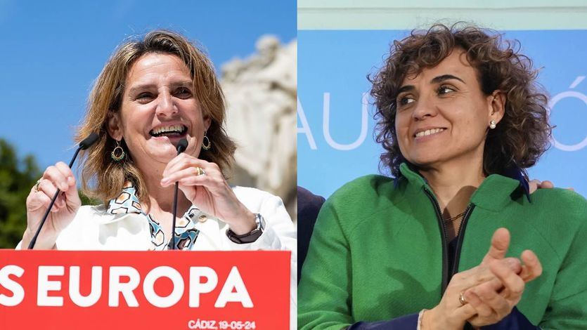 Teresa Ribera y Dolors Montserrat