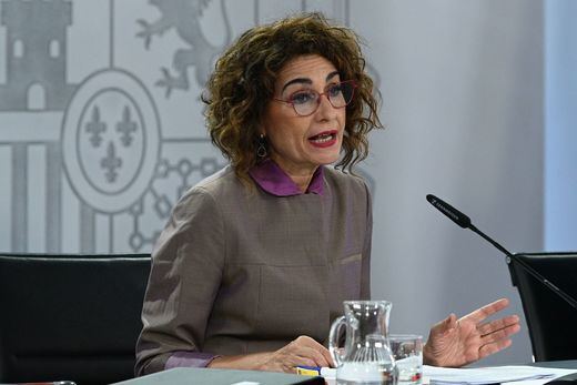 La vicepresidenta cuarta y ministra de Hacienda, María Jesús Montero
