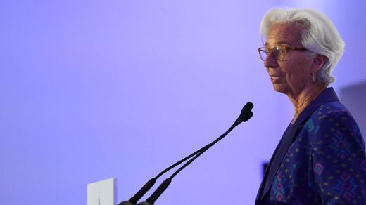 Christine Lagarde, presidenta del Banco Central Europeo (BCE)