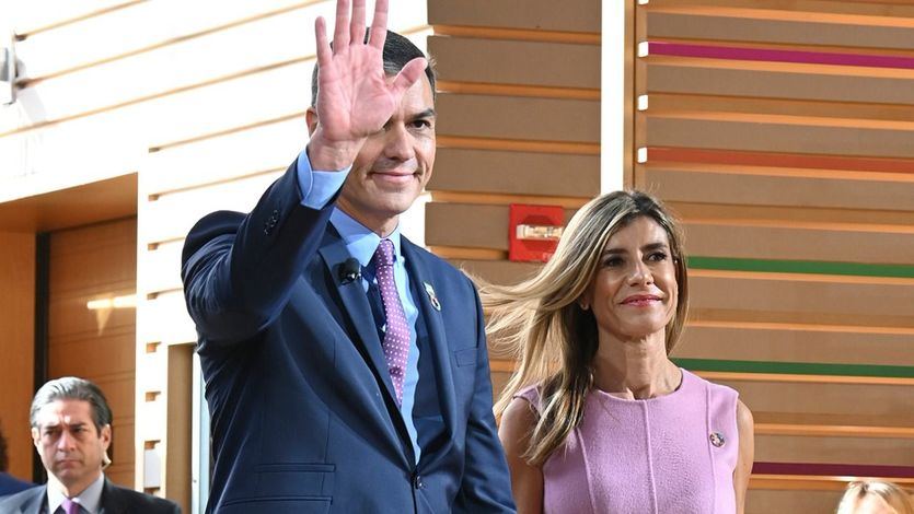 Pedro Sánchez, y su mujer, Begoña Gómez