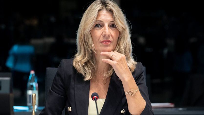 Yolanda Díaz, en Bruselas 