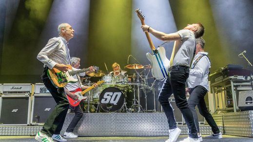 Un momento de la actuación de Status Quo