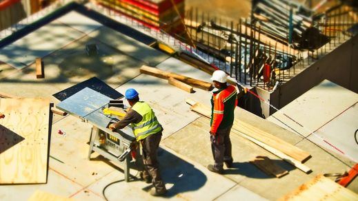 Obra de construcción