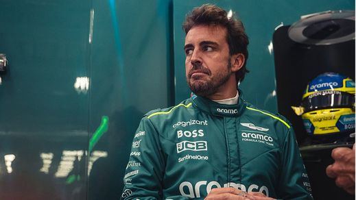 Fernando Alonso, piloto de Aston Martin