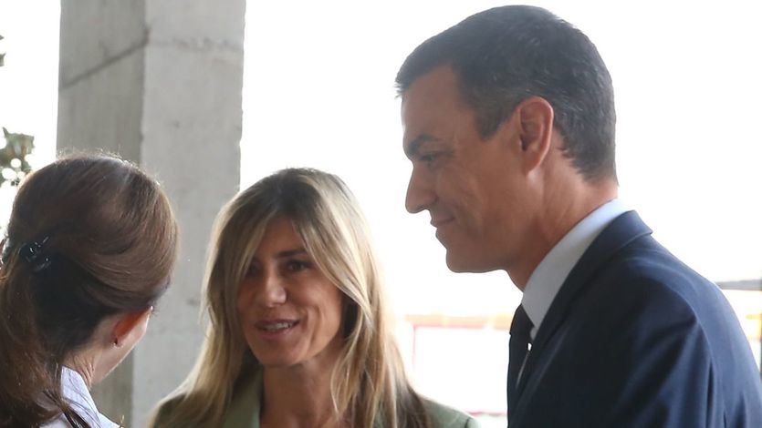 Pedro Sánchez, y su mujer, Begoña Gómez