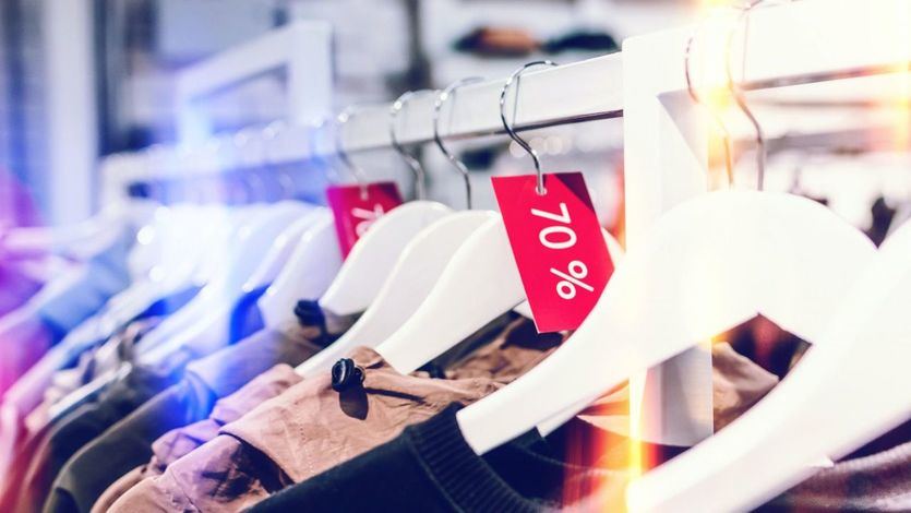 Rebajas en tiendas