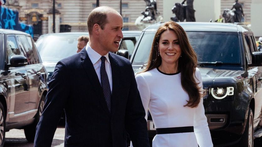 Kate Middleton y el príncipe Guillermo