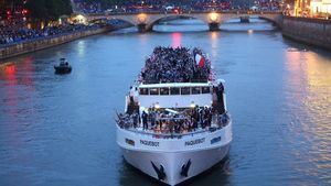 Arrancan los Juegos Olímpicos de París 2024 con la ceremonia inaugural pasada por agua