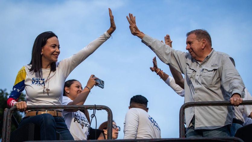 Edmundo González y Corina Machado