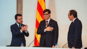 Illa: "Mi objetivo es gobernar para todos, respetando la diversidad y la pluralidad de Cataluña"
