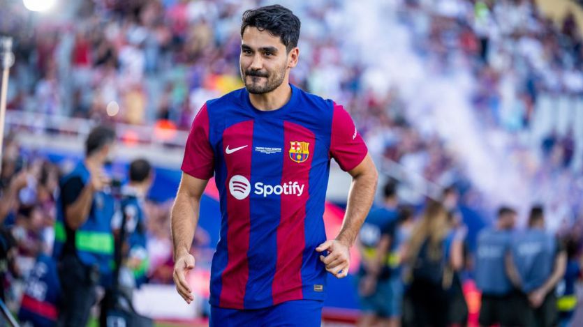 Ilkay Gündogan, con el Barça