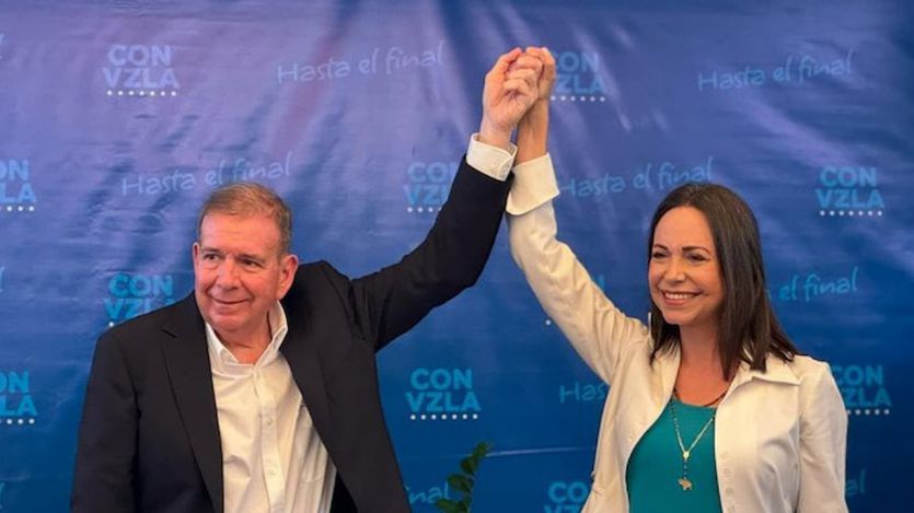 María Corina y Edmundo González