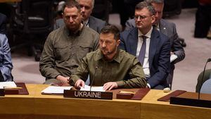 Zelensky tiene un plan para el final de la guerra y se lo ofrece tanto a Kamala Harris como a Donald Trump