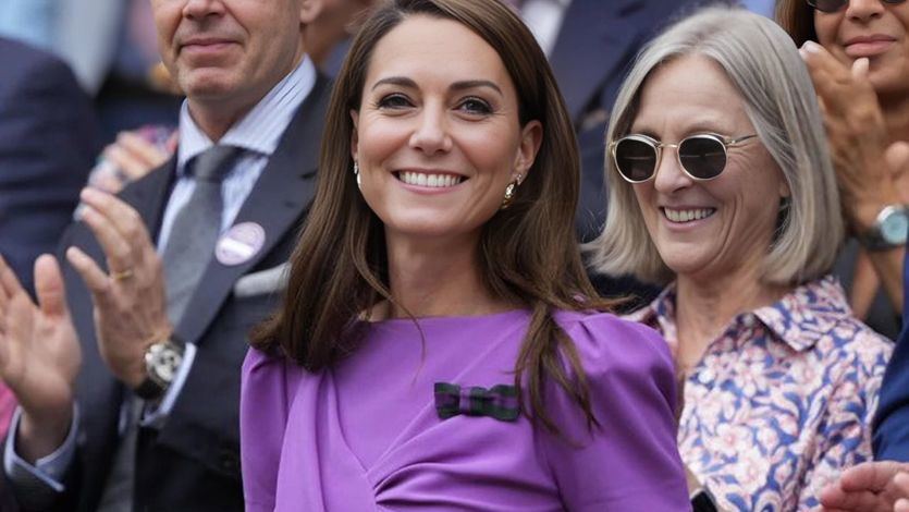 Kate Middleton, en el torneo de Wimbledon