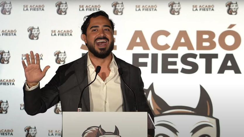 Alvise Pérez y su partido, 'Se acabó la fiesta'