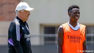 Carvajal y Ancelotti salen en defensa de Vinícius tras el gesto en el Reale Arena