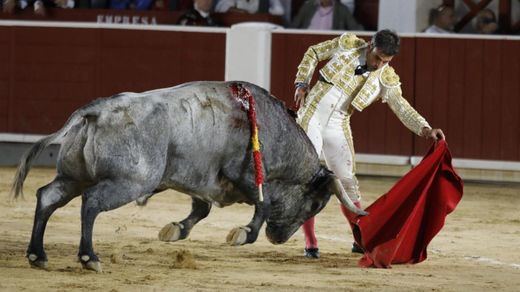 Uno de los excelentes naturales de Sergio Serrano a su primer victorino.