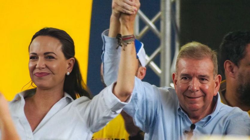 Edmundo González Urrutia y Corina Machado