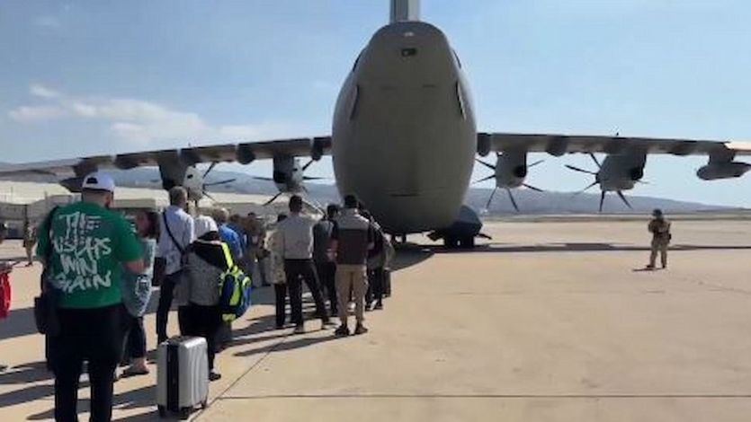 Avión del Eército español en Líbano