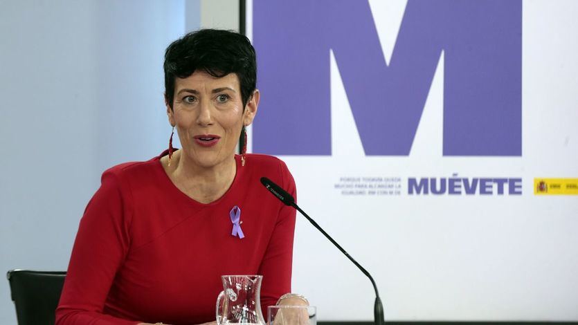 La ministra de Inclusión, Seguridad Social y Migraciones, Elma Saiz