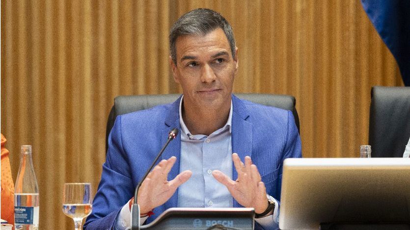 Pedro Sánchez, en el Congreso con el Grupo Parlamentario Socialista