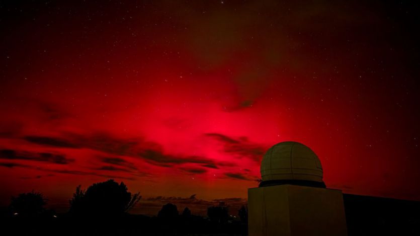 Aurora boreal en España