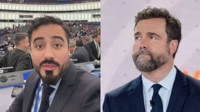 Alvise Pérez, eurodiputado e Iván Espinosa de los Monteros, ex portavoz de Vox en el Congreso