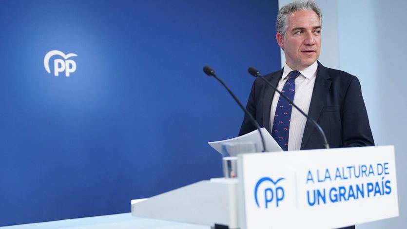 El coordinador general del PP, Elías Bendodo