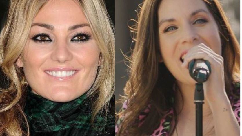 Amaia Montero y Leire Martínez