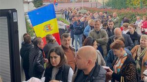 Referéndum de Moldavia: empate entre el 'sí' y el 'no' en un reñido recuento para entrar en la Unión Europea