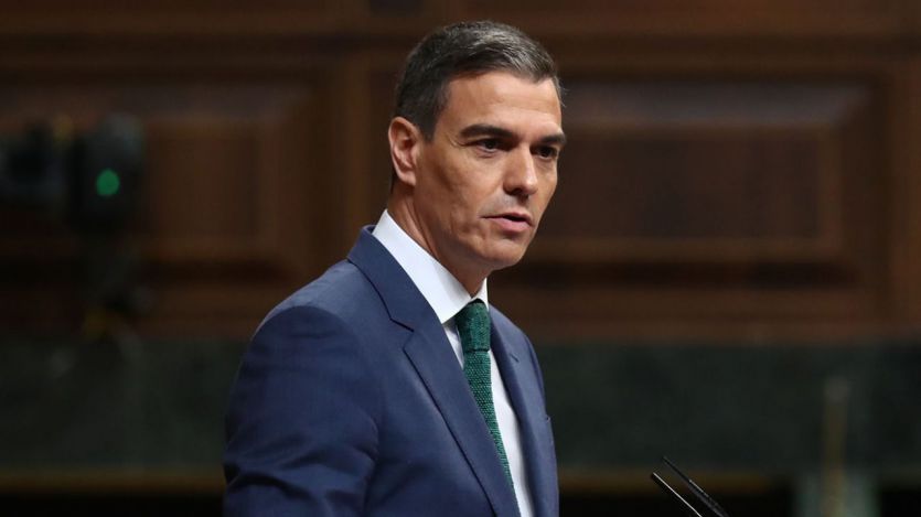 Pedro Sánchez, en el Congreso