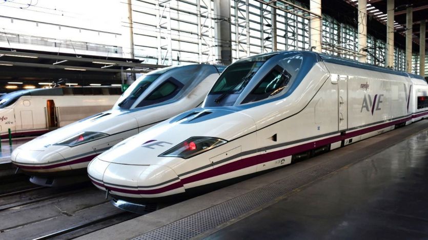 Un tren AVE