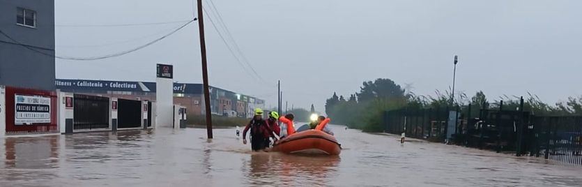 Imagen de las inundaciones en Valencia