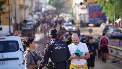 Voluntarios para las labores de ayuda tras la DANA de Valencia