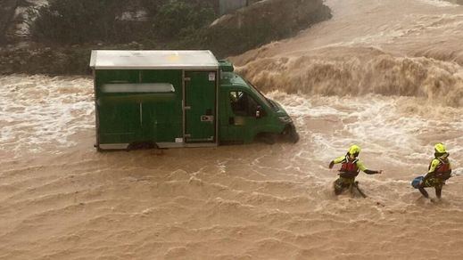 Imagen de las inundaciones en Valencia