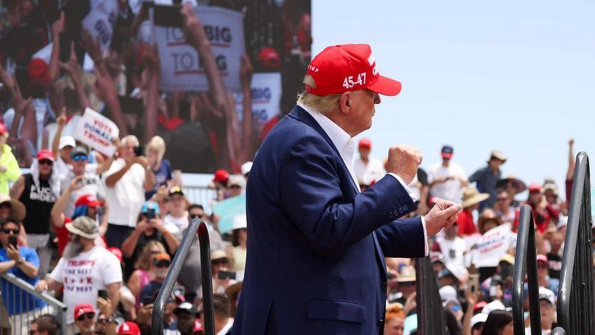 El mitin en el que fue tiroteado Donald Trump