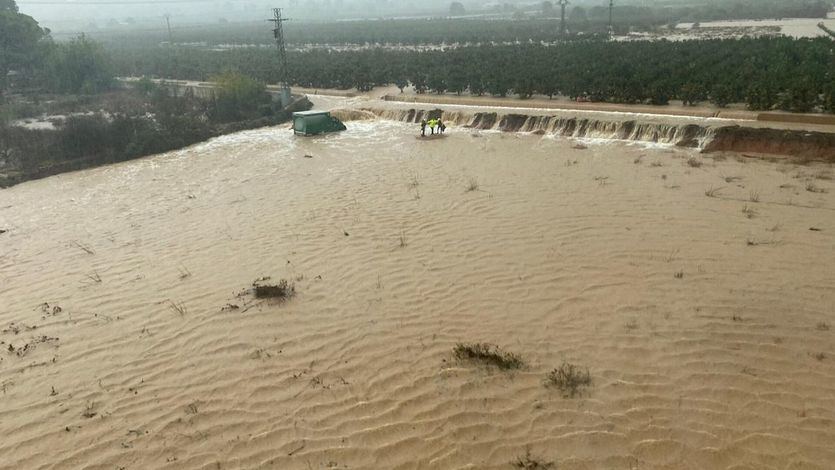 Imagen de las inundaciones en Valencia