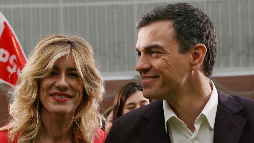 Pedro Sánchez y su mujer, Begoña Gómez