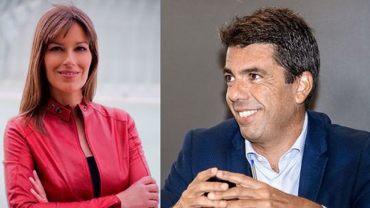 Maribel Vilaplana y Carlos Mazón