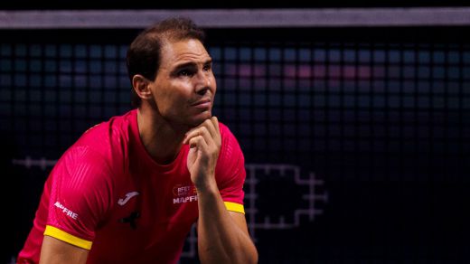 Rafa Nadal, en su retirada