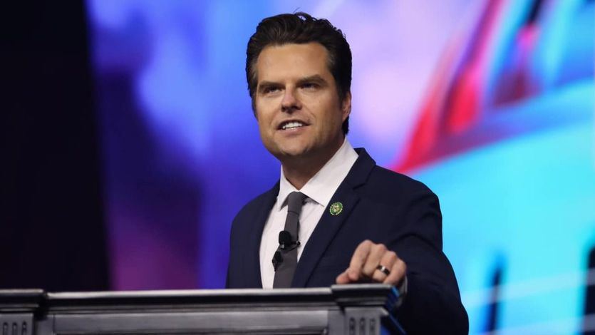 Matt Gaetz, en un mitin