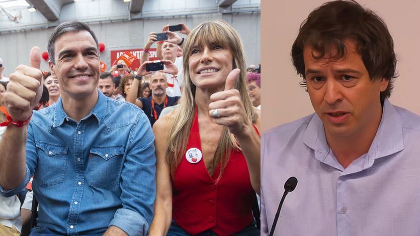 Pedro Sánchez, Begoña Gómez y David Sánchez